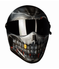 Airbrushed custom motorcycle helmet review