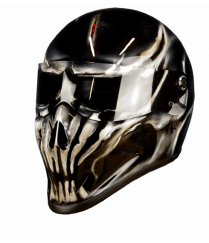 Ghost Reaper skull motorcycle helmet