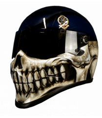 Queens regiment  motorcycle helmet