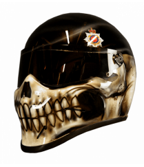 Royal Corps of Transport Regiment motorcycle helmet