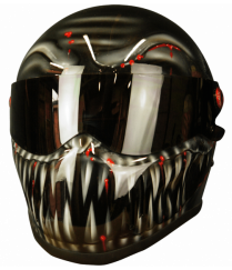 Venom  Design on Matrix Alpha  motorcycle helmet