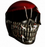 Custom Airbrushed Helmet with Parachute  Regiment Beret and  Skull theme © 0