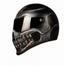 Brand New Ghost  Skull Custom Airbrushed on Matrix Street FX  fibergalss Motorbike Helmet 0