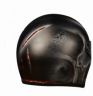 Brand New Ghost  Skull Custom Airbrushed on Matrix Street FX  fibergalss Motorbike Helmet 1