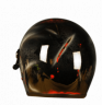 Brand New Ghost  Skull Custom Airbrushed on Matrix Street FX  fibergalss Motorbike Helmet 5