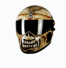 Eddie the trooper custom airbrushed helmet