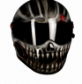 ghost skull reaper custom bike helmet 0