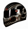 ghost skull reaper custom bike helmet 1