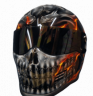 Matrix Street FX pro custom airbrushed in Ghost rider Skull with realistic flames on sides 1