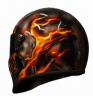 Matrix Street FX pro custom airbrushed in Ghost rider Skull with realistic flames on sides 2