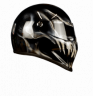 New Ghost Reaper Skull Custom Airbrushed Motorbike Helmet 0