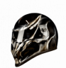 New Ghost Reaper Skull Custom Airbrushed Motorbike Helmet 1