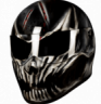 Ghost Skull bespoke Motorcycle helmet