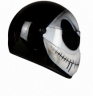 Jack The Skellington Design on Matrix Alpha motorcycle helmet 1