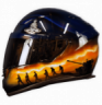 Military themed motorcycle helmet lest we forget