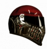 Custom Airbrushed Helmet with Parachute  Regiment Beret and  Skull theme © 1