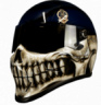 Queens regiment  motorcycle helmet