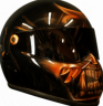 Ronin Samurai airbrushed on  Matrix Alpha  helmet 1