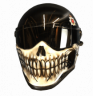 Custom Airbrushed Helmet with Royal Corps of Transport Regiment Beret and Black Skull® 0