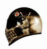 Custom Airbrushed Helmet with Royal Corps of Transport Regiment Beret and Black Skull® 3