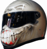 Matrix Alpha  Custom airbrushed in Silver  Grinster /Smiley design 1