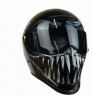 Venomous  Design on Matrix Street FX  premium Helmet with stretched and nailed mask . 0