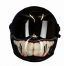 Outlaw Grinster Custom motorcycle helmet 0