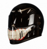Outlaw Grinster Custom motorcycle helmet 1