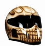 Realistic Skull Reaper Custom Helmet 0