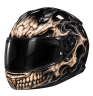 Bone Reaper Skull on HJC C10